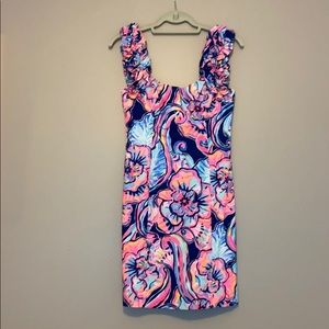 Lilly Pullitzer Ruffle Shoulder sundress